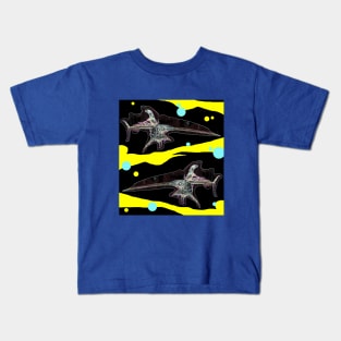 Skeletal Swordfish Kids T-Shirt